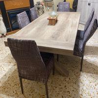 tavolo e sedie da pranzo