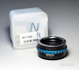 NOVOFLEX   MFT / NIK adattatore nikon su micro 4/3