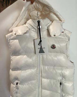 Smanicato Piumino Moncler Bianco