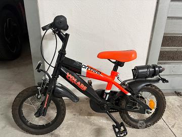Bicicletta bambino 12" Volare Sportivo con rotelle
