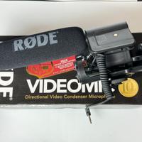 Rode microfono mono per fotocamera (video mic)