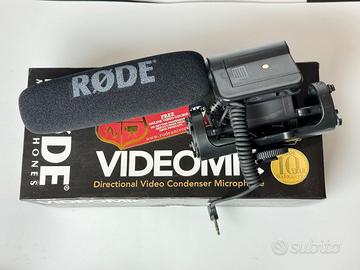 Rode microfono mono per fotocamera (video mic)