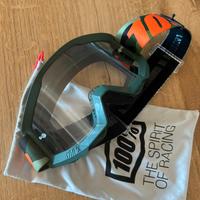 Maschera 100% nuova mai usata trasparente