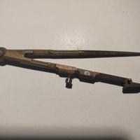 Compasso vintage in ottone anni '30