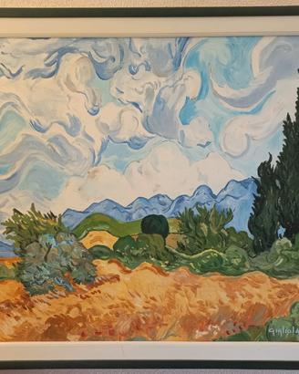 quadro olio su tela