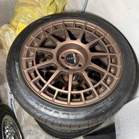 Cerchi mak NTT matt bronze 17”4x98+gomme.