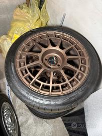 Cerchi mak NTT matt bronze 17”4x98+gomme.