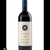 vino sassicaia annata "2017" 