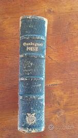 Libro antico. Poesie Guadagnoli