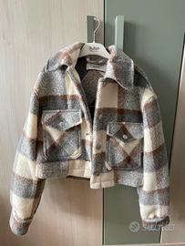 Giacca a quadri invernale bershka