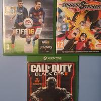 3 giochi per xbox one + controller