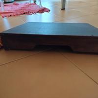 poggiapiedi artigianale ergonomico