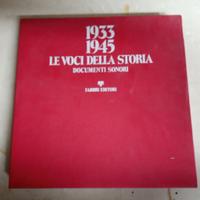 DISCHI LP VINILE 33 GIRI voci della storia1933/45