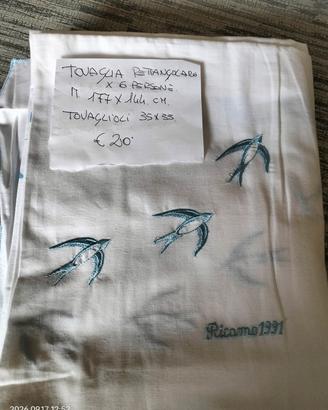 tovaglia per 6 persone 