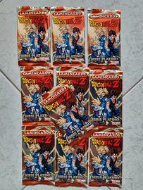 10 Bustine Dragonball Z Platino Edibas Sigillate