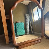2 specchi grandi in legno