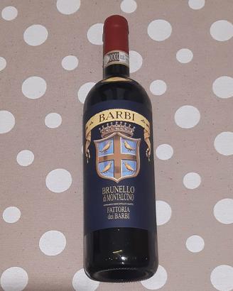 Bottiglia di valore vino Brunello di Montalcino