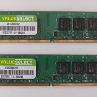 Memoria DDR2 Corsair (2x1GB)
