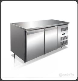 banco cucina inox con celle frigo
