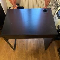 Scrivania legno e metallo