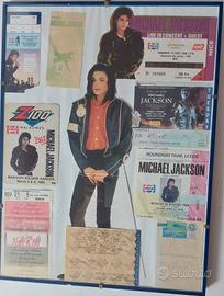 biglietti storici Micheal Jackson 