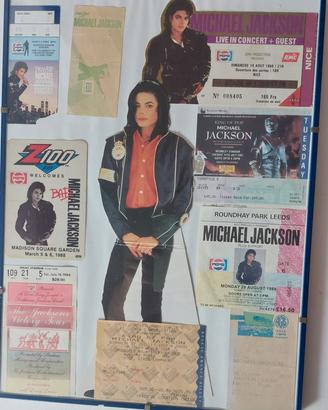 biglietti storici Micheal Jackson 