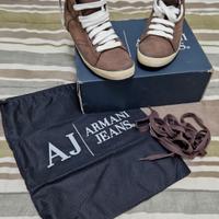 Scarpe Armani Jeans marroni