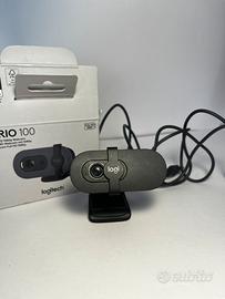 Webcam Logitech Brio 100 – Nuova, mai usata!