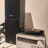 Stereo Panasonic SA-PM250 Bluetooth con casse 