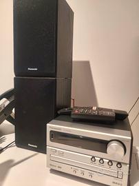 Stereo Panasonic SA-PM250 Bluetooth con casse 