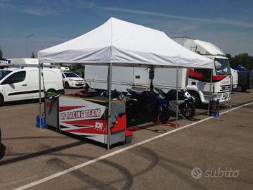 Gazebo estensibile 6x3