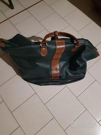 Borsa con scomparto sotto e doppia cerniera