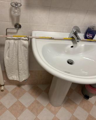 Lavabo Dolomite Ideal Standard 65 con colonna
