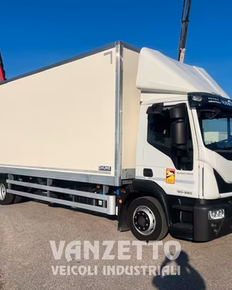 IVECO EUROCARGO 120E28 FURGONATO + SPONDA COME NUO