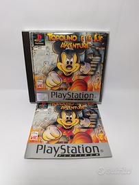 Topolino e le sue avventure ps1 gioco per bambini 