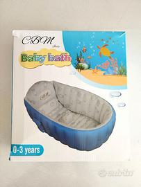 Bagnetto gonfiabile da viaggio per neonati