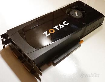 SCHEDA VIDEO GPU NVIDIA ZOTAC GTX470 1.2GB