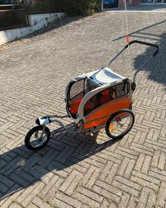 Rimorchio bici e passeggino per cani ARGO Medium 2