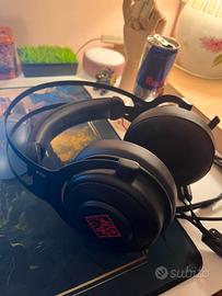 Cuffie omen hp rosse e nere