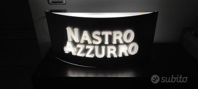 Insegna luminosa Birra Nastro Azzurro (Anni 2000)
