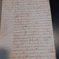 Contratto relativo a immobili Mantova 1592