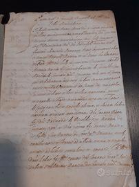 Contratto relativo a immobili Mantova 1592