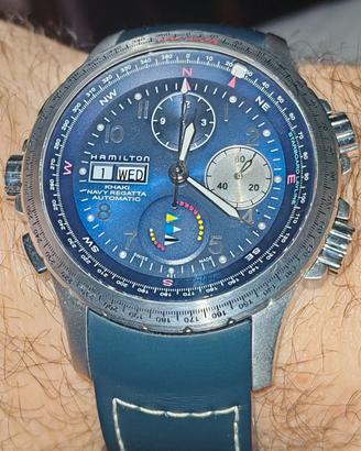 HAMILTON  KHAKI  NAVY REGATTA (SC. AM. BIO) 