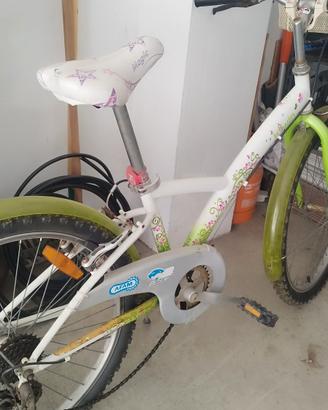 bici bimba e adulto 