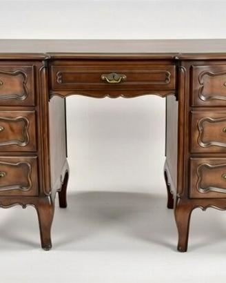 Scrivania srittoio in legno vintage