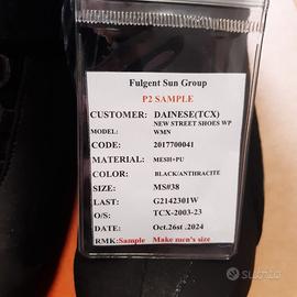 2 paia di Scarponi da moto Dainese, numero 38