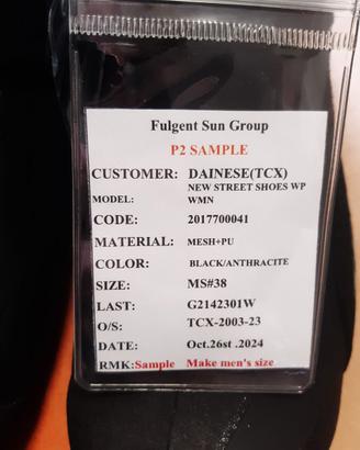 2 paia di Scarponi da moto Dainese, numero 38