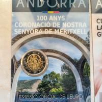 Andorra, coincard 2 euro 2021 Meritxell 