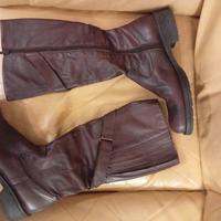 stivali donna marroni 40 cm 
