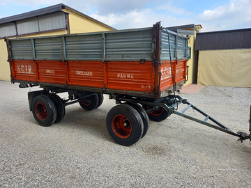 Rimorchio agricolo scir 50 ql ribaltabile